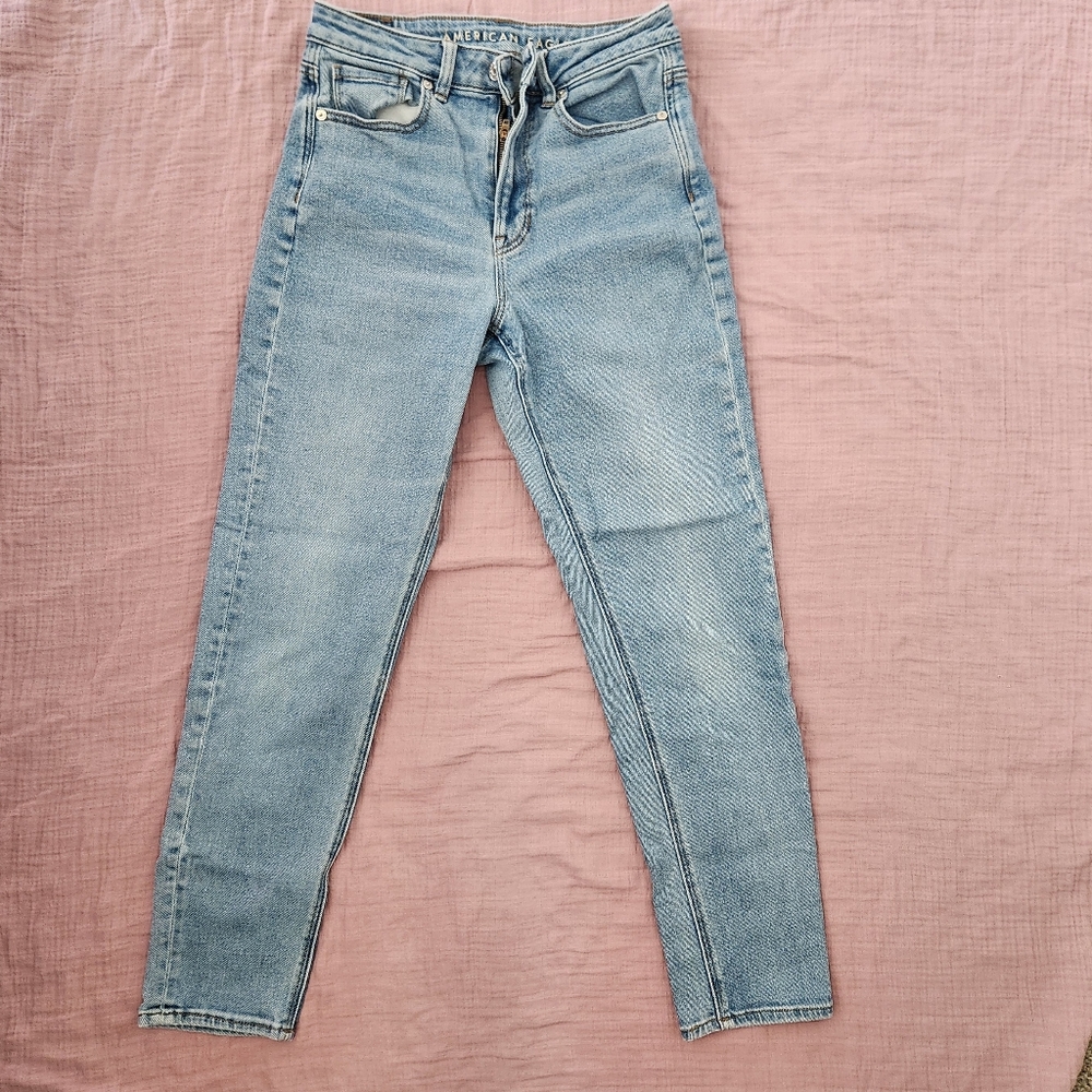 American Eagle Outfitters Light Blue Skinny Jeans